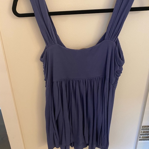 Marseille Purple Ruched Tank - Picture 4 of 5